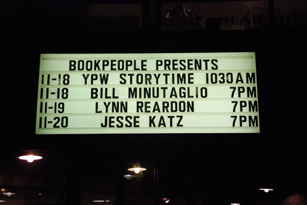 BookPeople Sign
